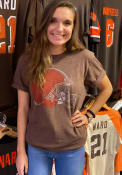 Cleveland Browns 47 Scrum Fashion T Shirt - Brown