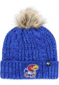 Kansas Jayhawks Womens 47 Meeko Cuff Knit - Blue