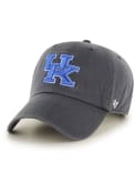 Kentucky Wildcats 47 Clean Up Adjustable Hat - Charcoal