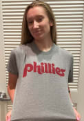 Philadelphia Phillies 47 Wordmark Club T Shirt - Grey