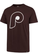 Philadelphia Phillies 47 Super Rival Logo T Shirt - Maroon