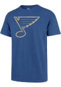 St Louis Blues 47 Grit Scrum Fashion T Shirt - Blue