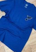 St Louis Blues 47 Line Up Backer T Shirt - Blue