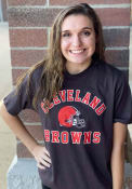 Cleveland Browns 47 Varsity Arch T Shirt - Brown