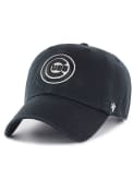 Chicago Cubs 47 Clean Up Adjustable Hat - Black
