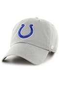 Indianapolis Colts 47 Clean Up Adjustable Hat - Grey