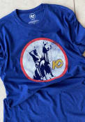Kansas City Scouts 47 Distressed Imprint T Shirt - Blue