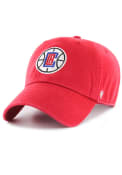 Los Angeles Clippers 47 Clean Up Adjustable Hat - Red