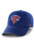 New York Knicks 47 Clean Up Adjustable Hat - Blue