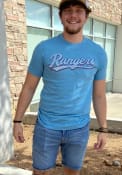 Texas Rangers 47 Scrum Fashion T Shirt - Light Blue