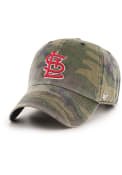St Louis Cardinals 47 Clean Up Adjustable Hat - Green