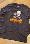 Cleveland Browns 47 Legacy Super Rival T Shirt - Brown