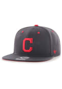 Cleveland Indians Youth 47 Vow Captain Snapback Hat - Navy Blue