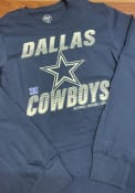 Dallas Cowboys 47 Line Rush T Shirt - Navy Blue