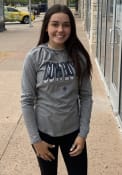 Dallas Cowboys Womens 47 Intro Piper Hooded Sweatshirt - Grey
