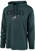 Philadelphia Eagles 47 Power Up Club Hooded Sweatshirt - Midnight Green