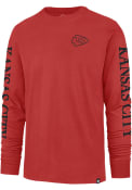 Kansas City Chiefs 47 Triple Threat Franklin Fashion T Shirt - Red