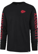 Kansas City Chiefs 47 Triple Threat Franklin Fashion T Shirt - Black