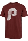 Philadelphia Phillies 47 Vintage Scrum Fashion T Shirt - Maroon