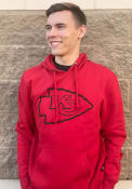 Kansas City Chiefs 47 Pop Imprint Headline Hooded Sweatshirt - Red