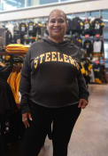 Pittsburgh Steelers Womens 47 Olivia Hooded Sweatshirt - Black