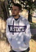 K-State Wildcats 47 Chest Pass Hooded Sweatshirt - Grey