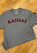 Kansas Jayhawks 47 Franklin Fieldhouse Fashion T Shirt - Grey