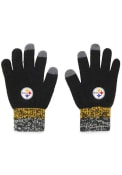 Pittsburgh Steelers 47 Static Gloves - Black