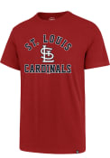 St Louis Cardinals 47 Super Rival T Shirt - Red