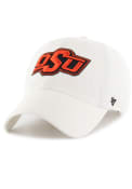 Oklahoma State Cowboys 47 Clean Up Adjustable Hat - White