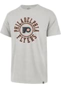 Philadelphia Flyers 47 Zone Franklin Fashion T Shirt - Grey