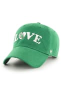 North Texas Mean Green Womens 47 Love Script Clean Up Adjustable - Green