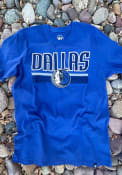 Dallas Mavericks 47 Show Up Super Rival T Shirt - Blue
