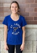 St Louis Blues Womens 47 Powergrab T-Shirt - Blue