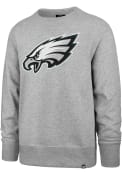 Philadelphia Eagles 47 Imprint Headline Crew Sweatshirt - Grey