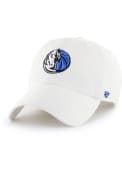 Dallas Mavericks 47 Clean Up Adjustable Hat - White