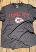 Kansas City Chiefs 47 Arch Mascot Club T Shirt - Black