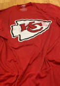 Kansas City Chiefs 47 Primary Logo Club T Shirt - Red