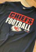 Kansas City Chiefs 47 Sport Drop Block Rival T Shirt - Black