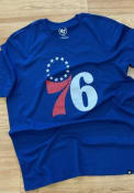 Philadelphia 76ers 47 Imprint Club T Shirt - Blue