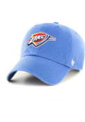Oklahoma City Thunder 47 Clean Up Adjustable Hat - Blue
