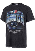Brooklyn Nets 47 Rocker Tubular Fashion T Shirt - Black