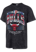 Chicago Bulls 47 Rocker Tubular Fashion T Shirt - Black