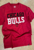 Chicago Bulls 47 Stacked Club T Shirt - Red