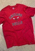 Chicago Bulls 47 Varsity Arch Rival T Shirt - Red