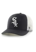 Chicago White Sox 47 Trucker Adjustable Hat - Black