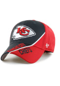 Kansas City Chiefs 47 Venture MVP Adjustable Hat - Black
