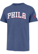 Philadelphia 76ers 47 Franklin Fieldhouse Fashion T Shirt - Blue