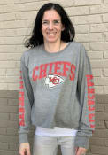 Kansas City Chiefs Womens 47 Parkway T-Shirt - Grey