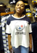 Pittsburgh Steelers Womens 47 Billie T-Shirt - Black